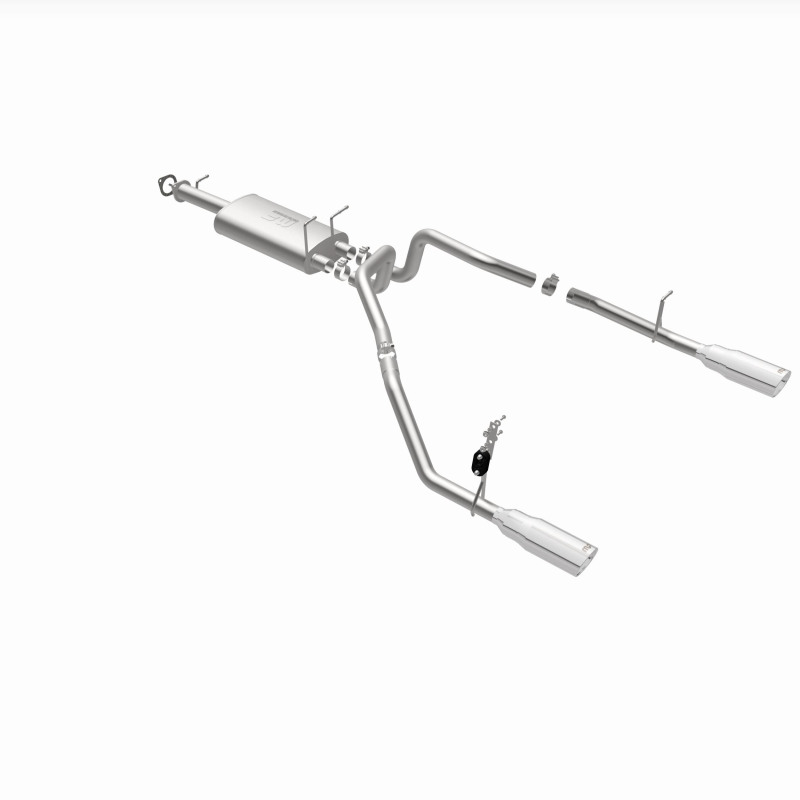 Ram 1500 Performance Exhaust - Rear - Magnaflow - Street Series Cat-Back Dual Rear Exit - Polished - `19-`25