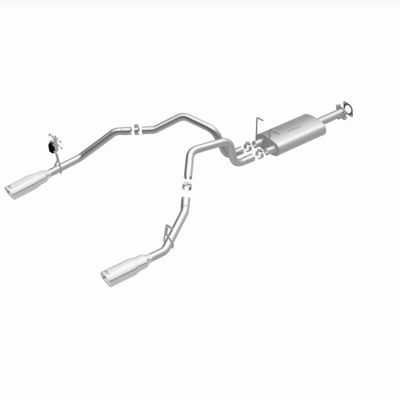 Ram 1500 Performance Exhaust - Rear - Magnaflow - Street Series Cat-Back Dual Rear Exit - Polished - `19-`25