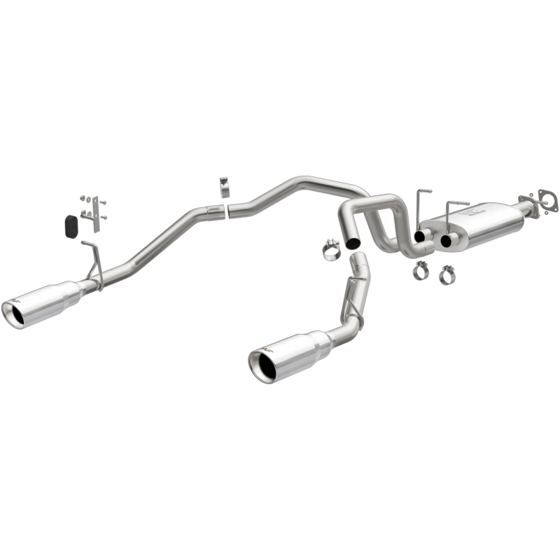 Ram 1500 Performance Exhaust - Rear - Magnaflow - Street Series Cat-Back Dual Rear Exit - Polished - `19-`25