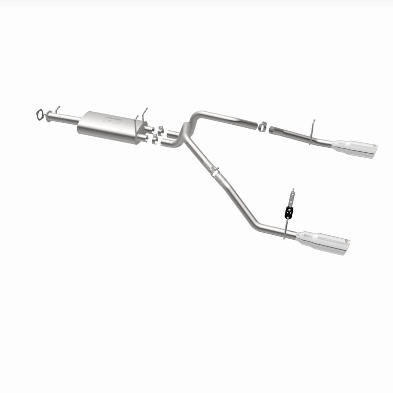 Ram 1500 Performance Exhaust - Rear - Magnaflow - Street Series Cat-Back Dual Rear Exit - Polished - `19-`25