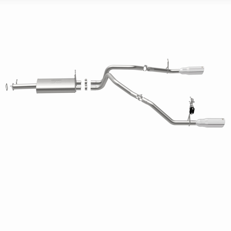 Ram 1500 Performance Exhaust - Rear - Magnaflow - Street Series Cat-Back Dual Rear Exit - Polished - `19-`25