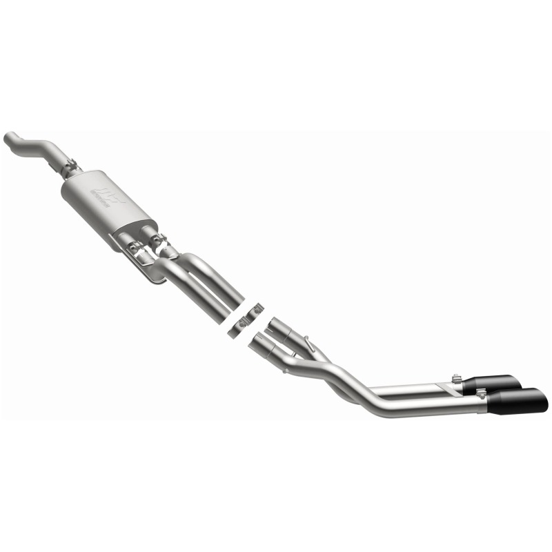 Ford F-150 Performance Exhaust - Rear - Magnaflow - Street Series Cat-Back - Black - `15-`20