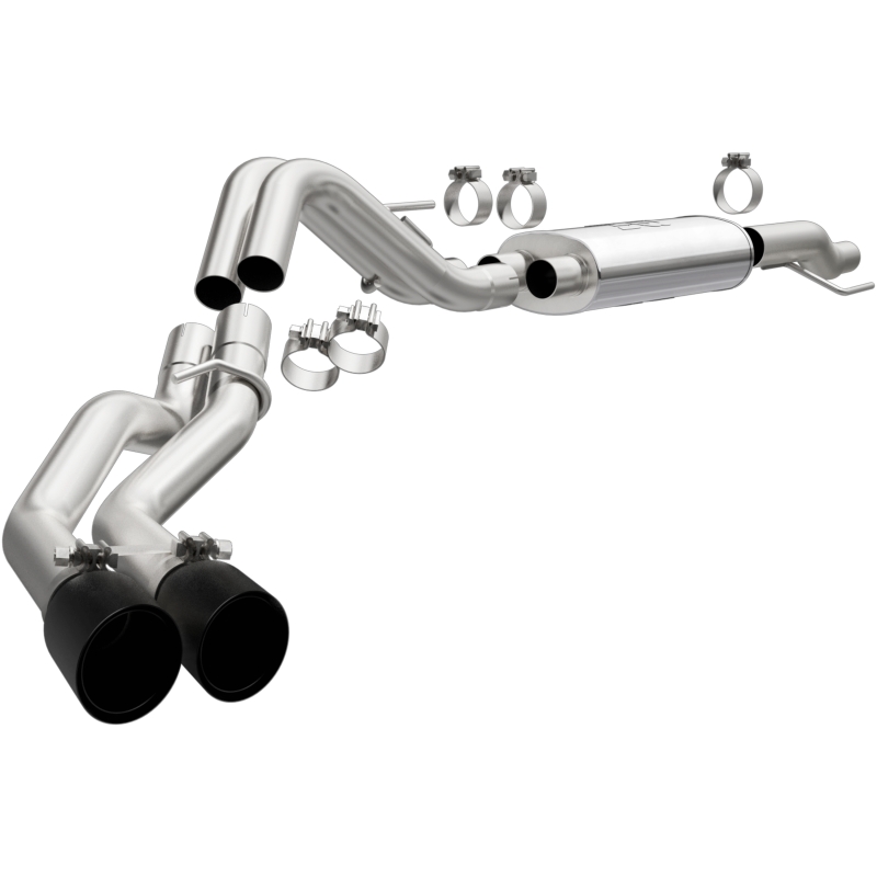 Ford F-150 Performance Exhaust - Rear - Magnaflow - Street Series Cat-Back - Black - `15-`20
