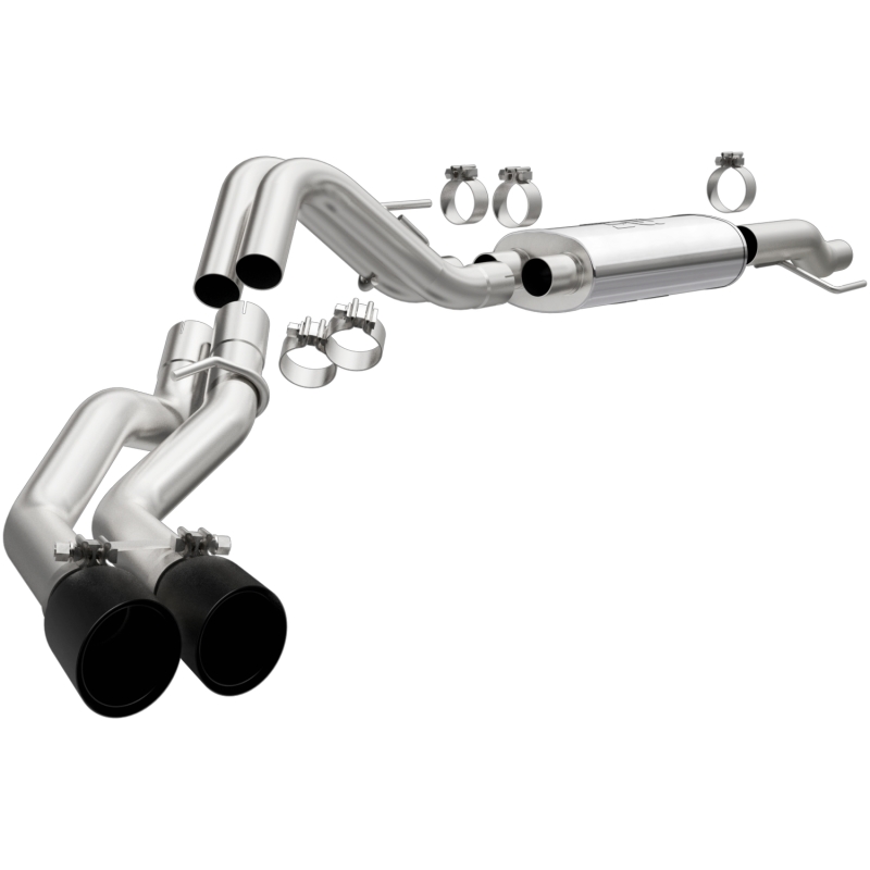 Ford F-150 Performance Exhaust - Rear - Magnaflow - Street Series Cat-Back - Black - `15-`20