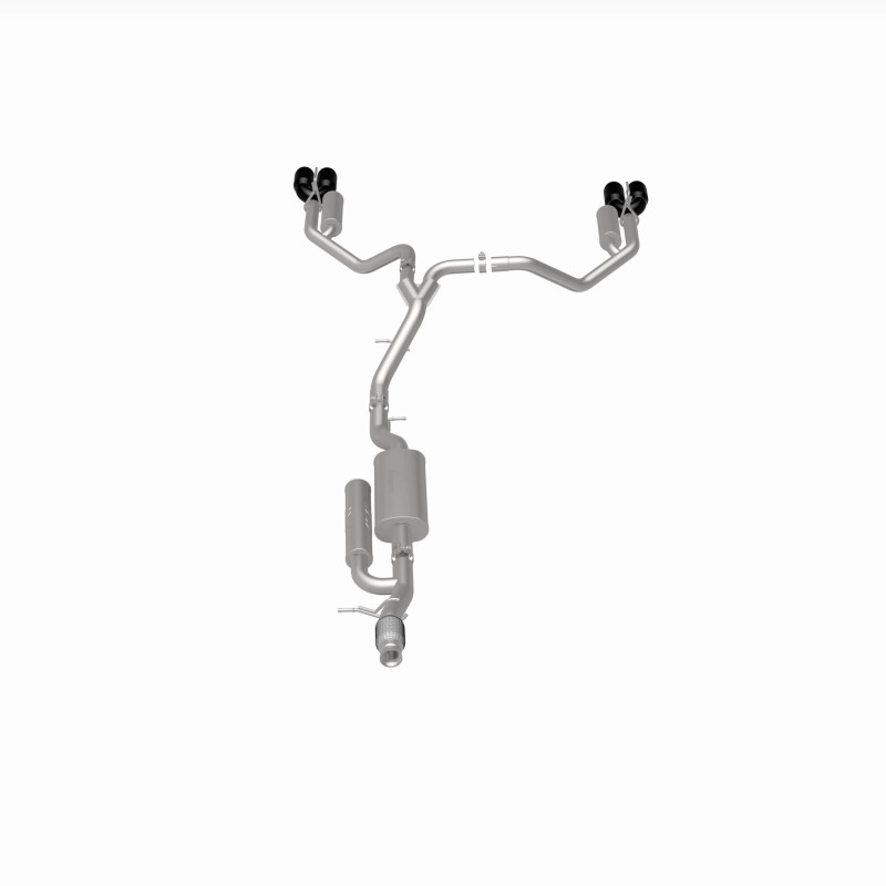 Chevrolet Tahoe Performance Exhaust - Magnaflow - Street Series Cat-Back - Black Chrome - `21-`25