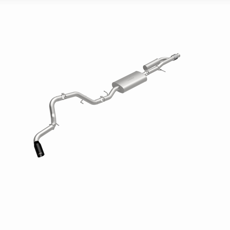 GMC Yukon XL Performance Exhaust - Single Rear Exit - Magnaflow - Street Series Cat-Back - Black Chrome - `21-`25