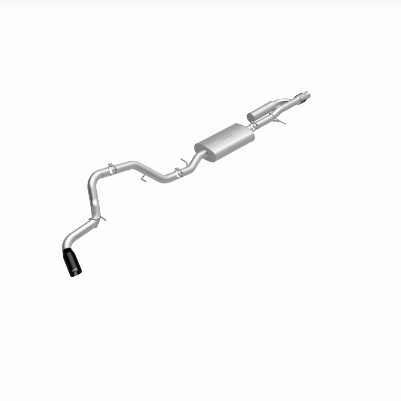 GMC Yukon XL Performance Exhaust - Single Rear Exit - Magnaflow - Street Series Cat-Back - Black Chrome - `21-`25