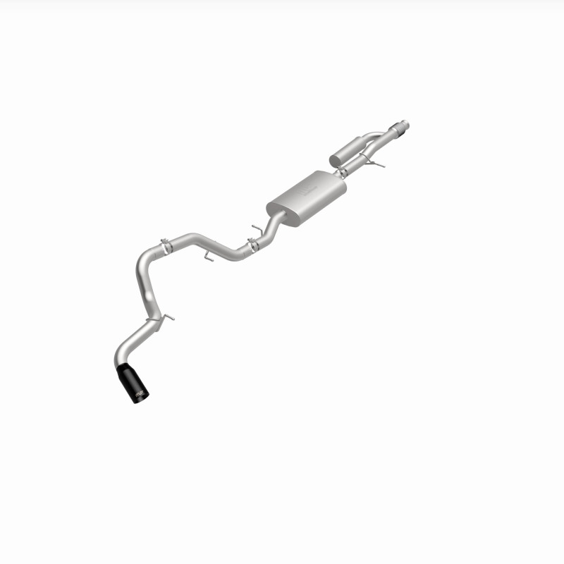 GMC Yukon XL Performance Exhaust - Single Rear Exit - Magnaflow - Street Series Cat-Back - Black Chrome - `21-`25