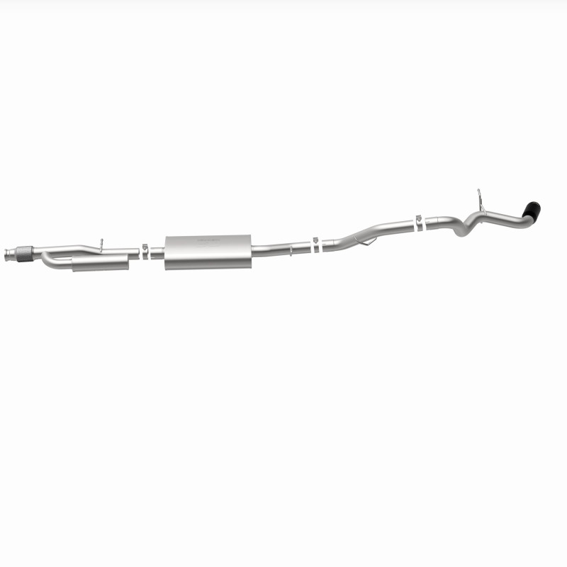 GMC Yukon XL Performance Exhaust - Single Rear Exit - Magnaflow - Street Series Cat-Back - Black Chrome - `21-`25