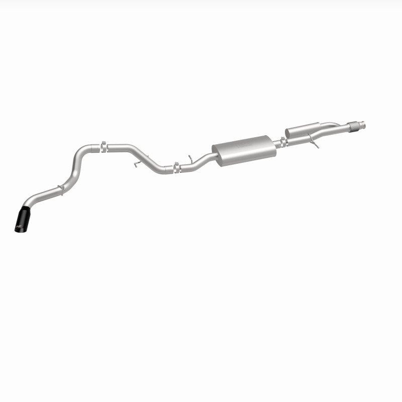 GMC Yukon XL Performance Exhaust - Single Rear Exit - Magnaflow - Street Series Cat-Back - Black Chrome - `21-`25