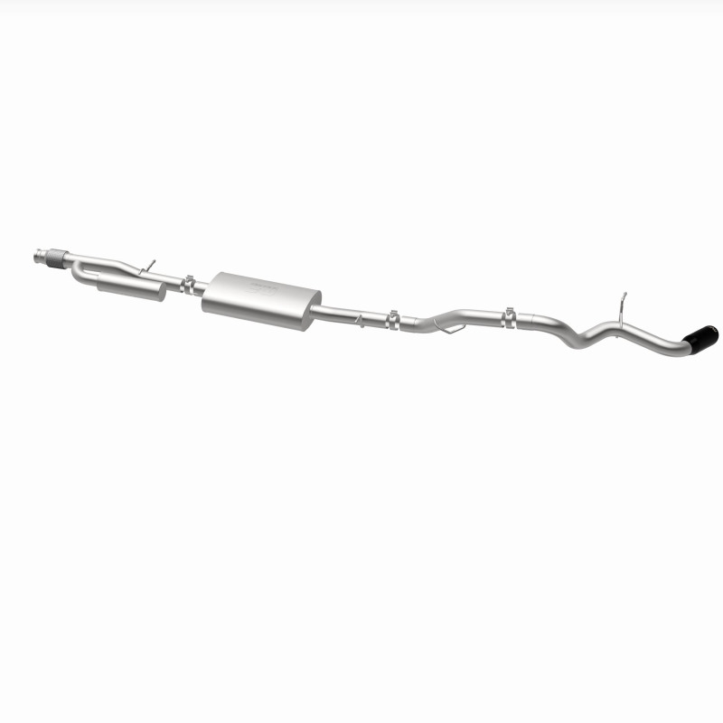 GMC Yukon XL Performance Exhaust - Single Rear Exit - Magnaflow - Street Series Cat-Back - Black Chrome - `21-`25