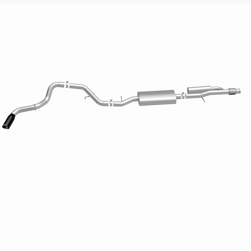 GMC Yukon XL Performance Exhaust - Single Rear Exit - Magnaflow - Street Series Cat-Back - Black Chrome - `21-`25