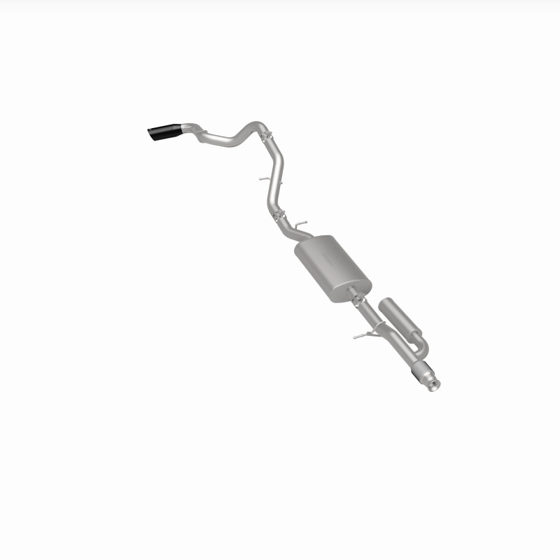 GMC Yukon XL Performance Exhaust - Single Rear Exit - Magnaflow - Street Series Cat-Back - Black Chrome - `21-`25