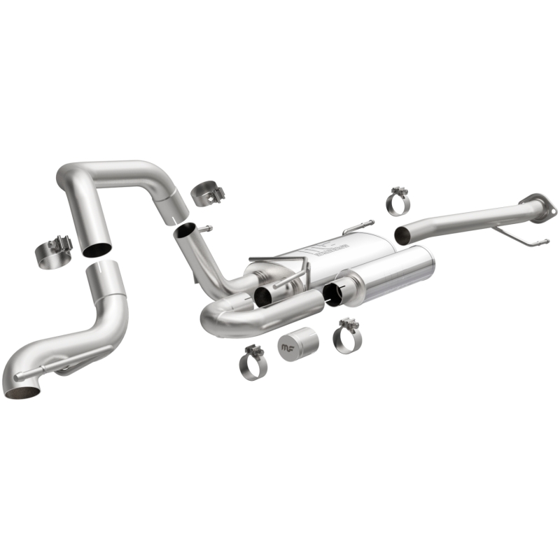 Toyota 4Runner Performance Exhaust - Passenger-side rear - Magnaflow - Overland Series Cat-Back - `03-`24 Toyota 4Runner Performance Exhaust - Passenger-side rear - Magnaflow - Overland Series Cat-Back - `03-`24
