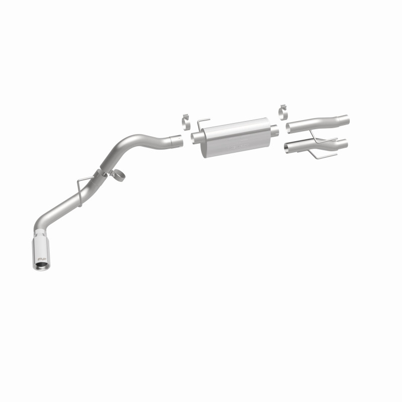 Ford F-150 Performance Exhaust - Passenger-side exit - Magnaflow - Street Series Cat-Back - Polished - `15-`25