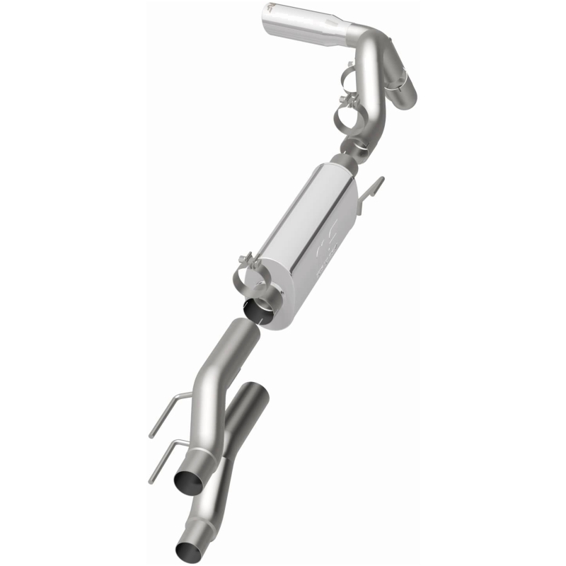 Ford F-150 Performance Exhaust - Passenger-side exit - Magnaflow - Street Series Cat-Back - Polished - `15-`25