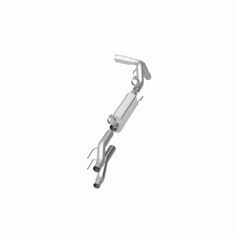 Ford F-150 Performance Exhaust - Passenger-side exit - Magnaflow - Street Series Cat-Back - Polished - `15-`25