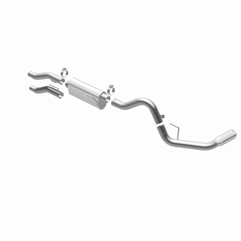 Ford F-150 Performance Exhaust - Passenger-side exit - Magnaflow - Street Series Cat-Back - Polished - `15-`25