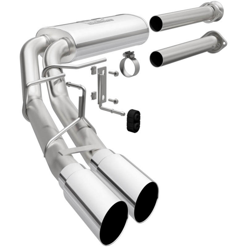 Ford F-150 Performance Exhaust - Magnaflow - Street Series Cat Back - Polished - `15-`25