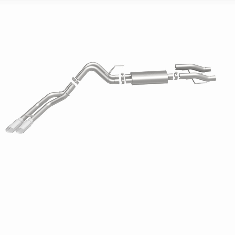 Ford F-150 Performance Exhaust - Rear Exit - Magnaflow - Street Series Cat-Back - Polished - `15-`23