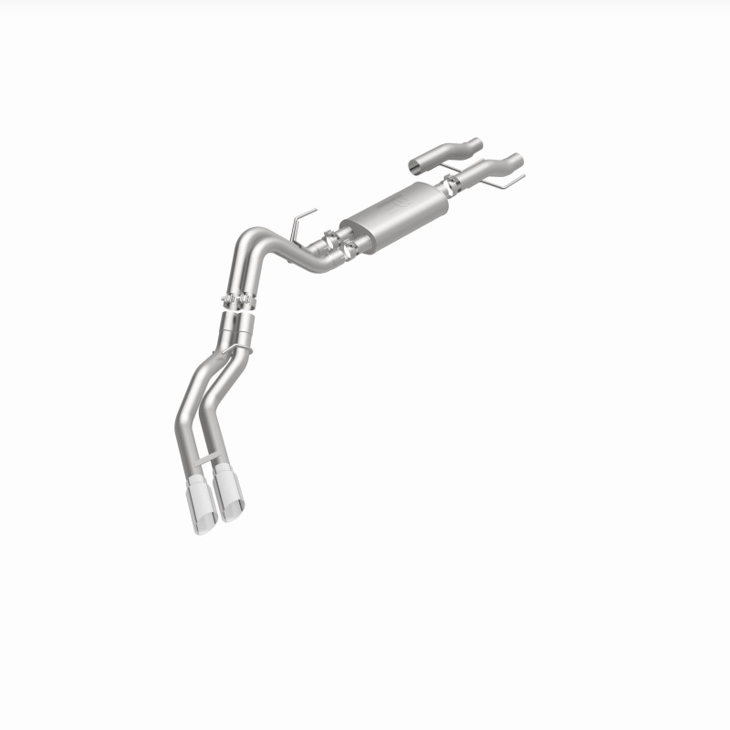 Ford F-150 Performance Exhaust - Rear Exit - Magnaflow - Street Series Cat-Back - Polished - `15-`23