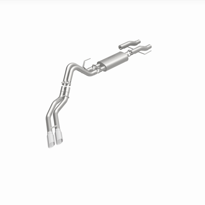 Ford F-150 Performance Exhaust - Rear Exit - Magnaflow - Street Series Cat-Back - Polished - `15-`23