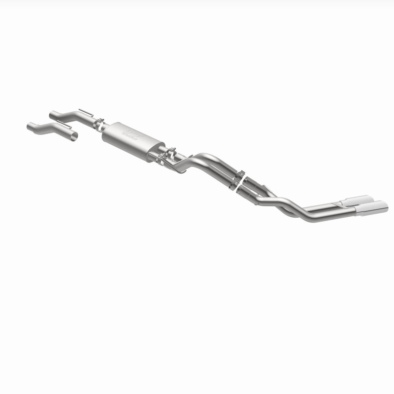Ford F-150 Performance Exhaust - Rear Exit - Magnaflow - Street Series Cat-Back - Polished - `15-`23