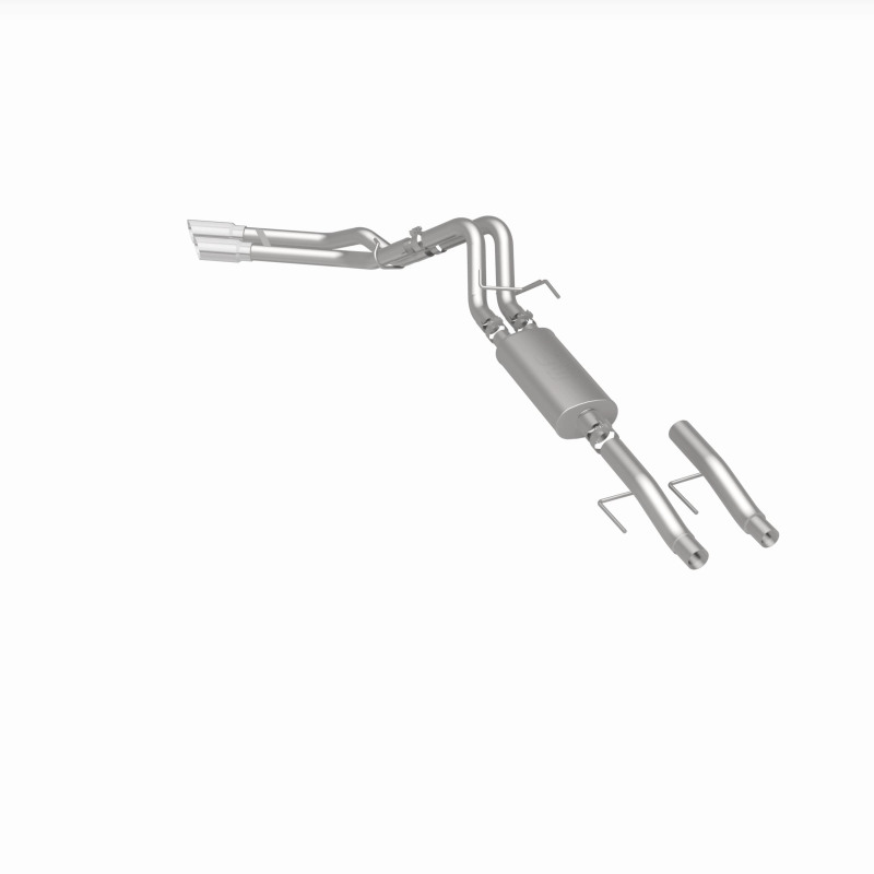 Ford F-150 Performance Exhaust - Rear Exit - Magnaflow - Street Series Cat-Back - Polished - `15-`23