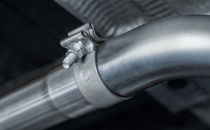 Ford F-150 Performance Exhaust - Rear Exit - Magnaflow - Cat Back, Street Series - Polished - `15-`24