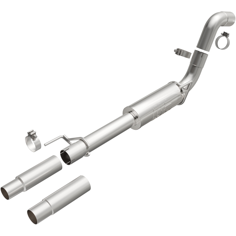 Ford F-150 Performance Exhaust - Rear Exit - Magnaflow - Cat Back, Street Series - Polished - `15-`24