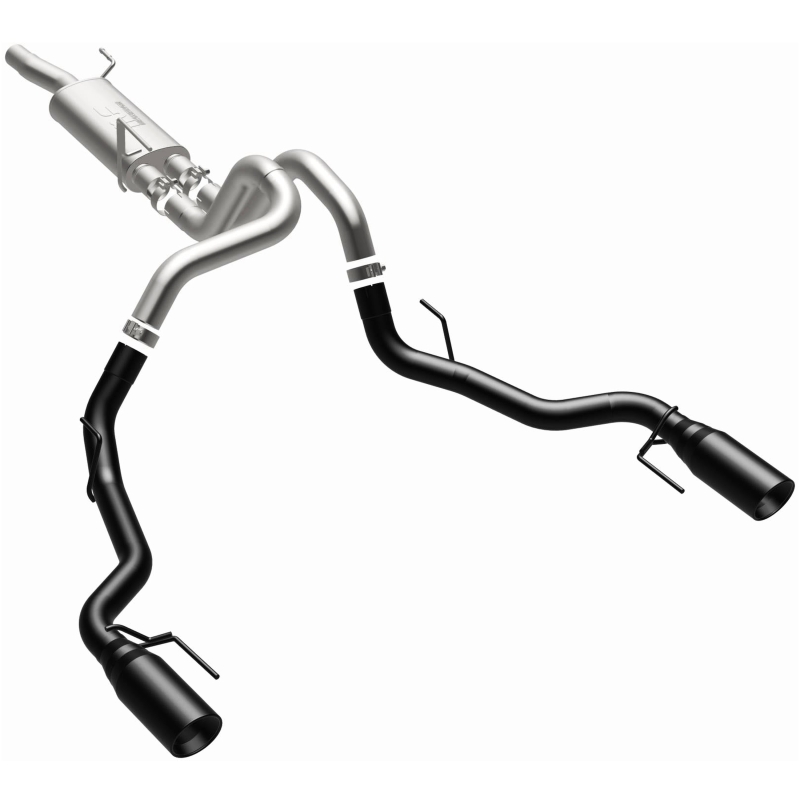 Ford F-150 Performance Exhaust - Rear - Magnaflow - NEO Series Cat Back - Black - `21-`25