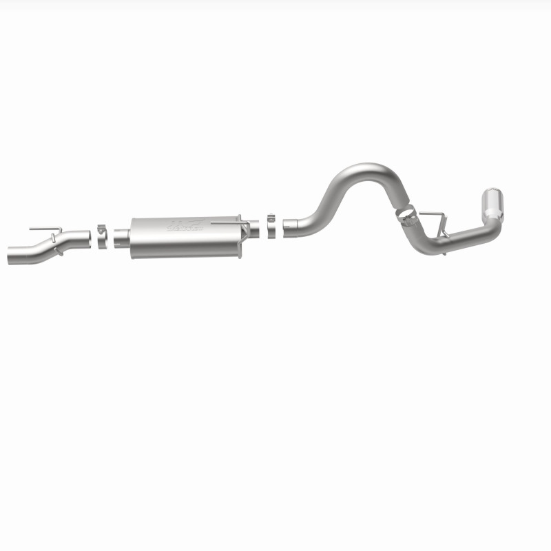 Ford F-150 Performance Exhaust - Single Passenger Side Exit - Magnaflow - Cat Back - `21-`24