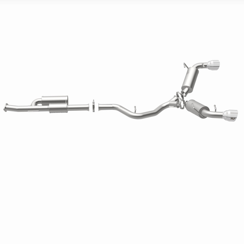 Toyota GR86 Performance Exhaust - Dual Rear Exit - Magnaflow - NEO Series Cat-Back with No Drone Technology (NDT), Mandrel Bent, 4.5