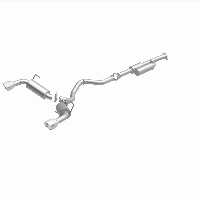 Toyota GR86 Performance Exhaust - Dual Rear Exit - Magnaflow - NEO Series Cat-Back with No Drone Technology (NDT), Mandrel Bent, 4.5