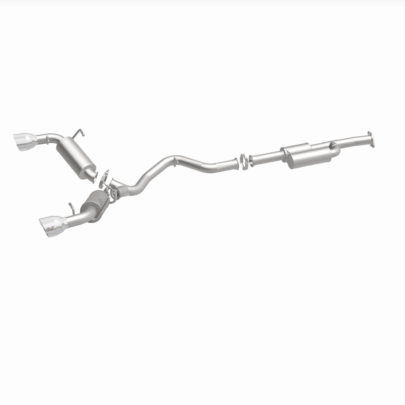 Toyota GR86 Performance Exhaust - Dual Rear Exit - Magnaflow - NEO Series Cat-Back with No Drone Technology (NDT), Mandrel Bent, 4.5