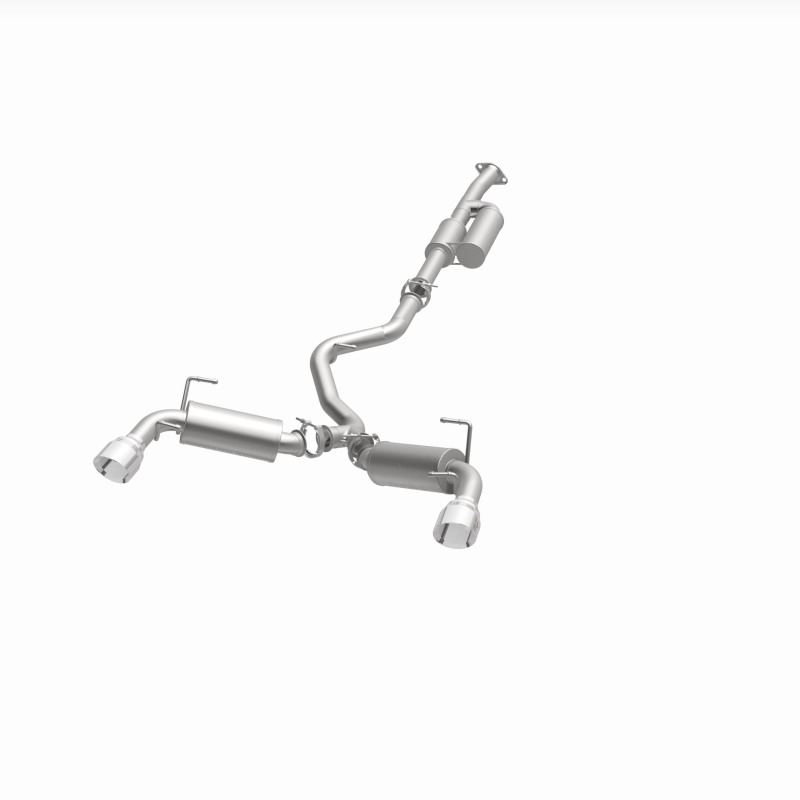 Toyota GR86 Performance Exhaust - Dual Rear Exit - Magnaflow - NEO Series Cat-Back with No Drone Technology (NDT), Mandrel Bent, 4.5