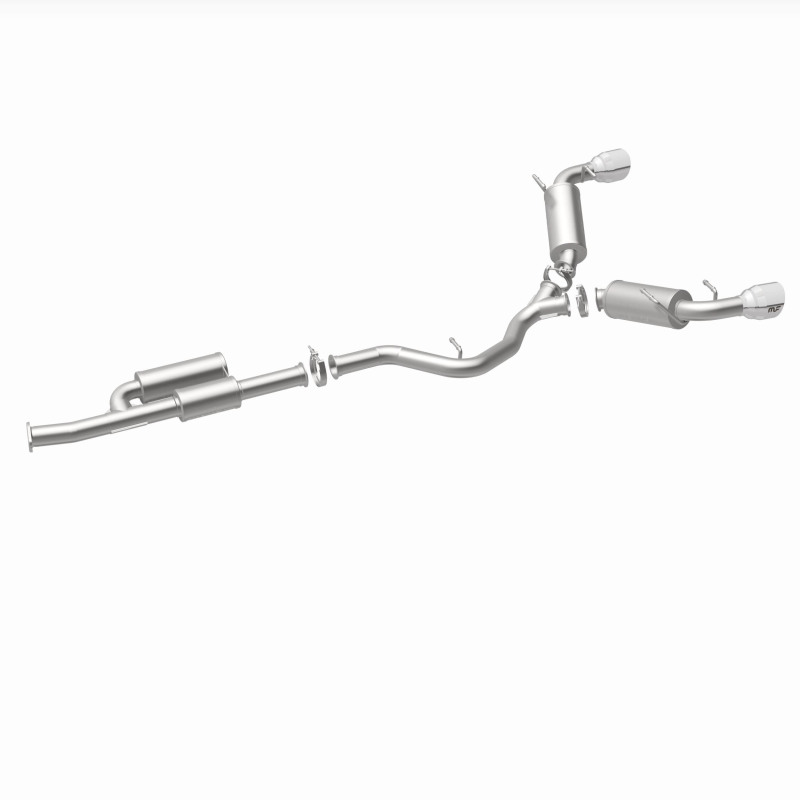 Toyota GR86 Performance Exhaust - Dual Rear Exit - Magnaflow - NEO Series Cat-Back with No Drone Technology (NDT), Mandrel Bent, 4.5