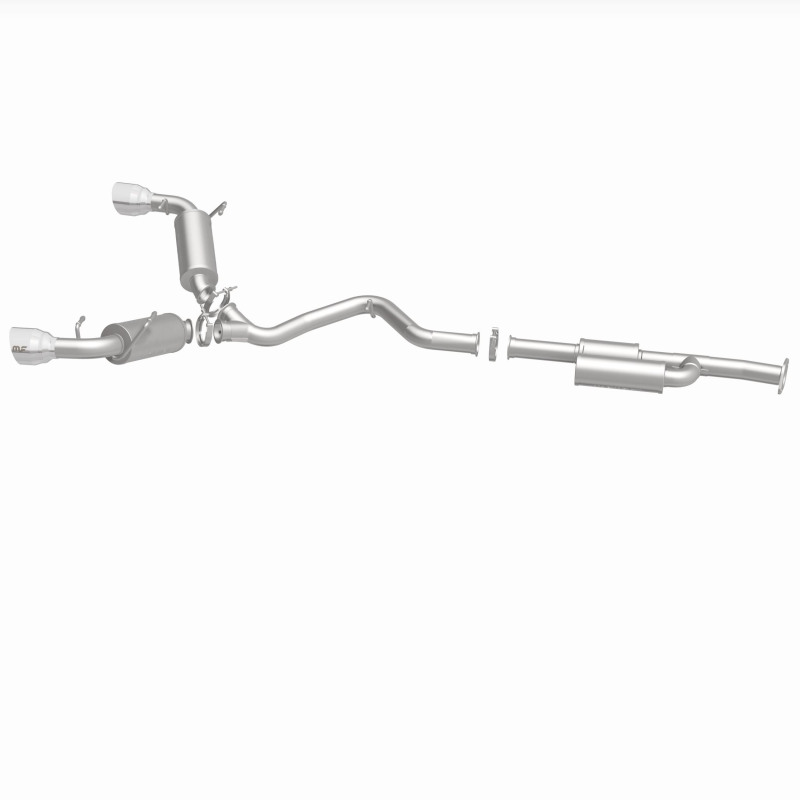 Toyota GR86 Performance Exhaust - Dual Rear Exit - Magnaflow - NEO Series Cat-Back with No Drone Technology (NDT), Mandrel Bent, 4.5