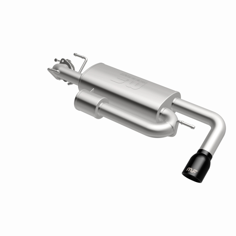 Subaru XV Crosstrek Performance Exhaust - Single Passenger Side Rear Exit - Magnaflow - Axle Back with No Drone Technology (NDT) - Black Chrome - `18-`23