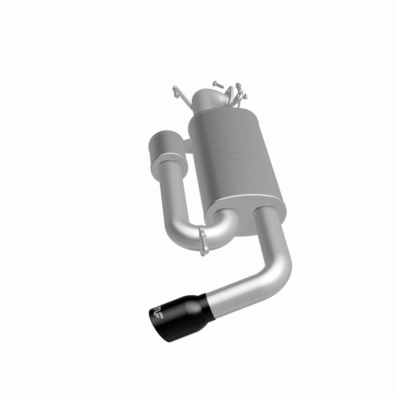 Subaru XV Crosstrek Performance Exhaust - Single Passenger Side Rear Exit - Magnaflow - Axle Back with No Drone Technology (NDT) - Black Chrome - `18-`23