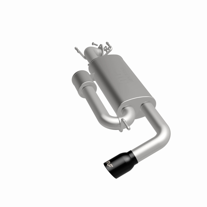 Subaru XV Crosstrek Performance Exhaust - Single Passenger Side Rear Exit - Magnaflow - Axle Back with No Drone Technology (NDT) - Black Chrome - `18-`23