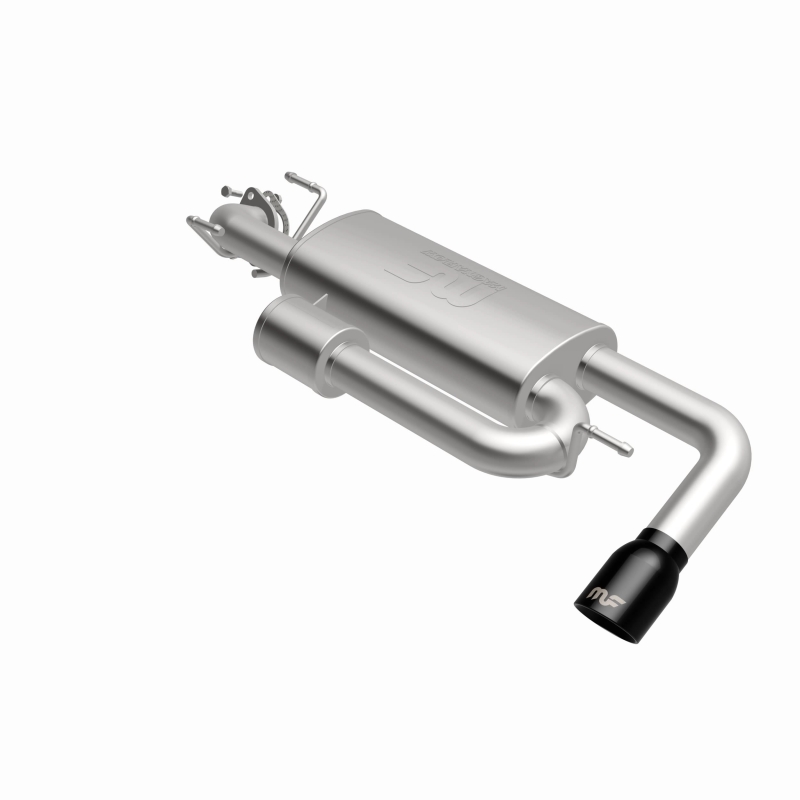 Subaru XV Crosstrek Performance Exhaust - Single Passenger Side Rear Exit - Magnaflow - Axle Back with No Drone Technology (NDT) - Black Chrome - `18-`23