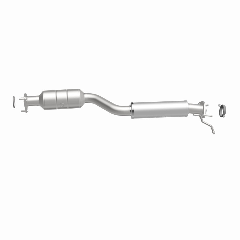 Mazda RX-8 Catalytic Converter - Rear - Magnaflow - HM Grade Direct-Fit (Federal/EPA Compliant), Spun Body Stainless Steel - `04-`11