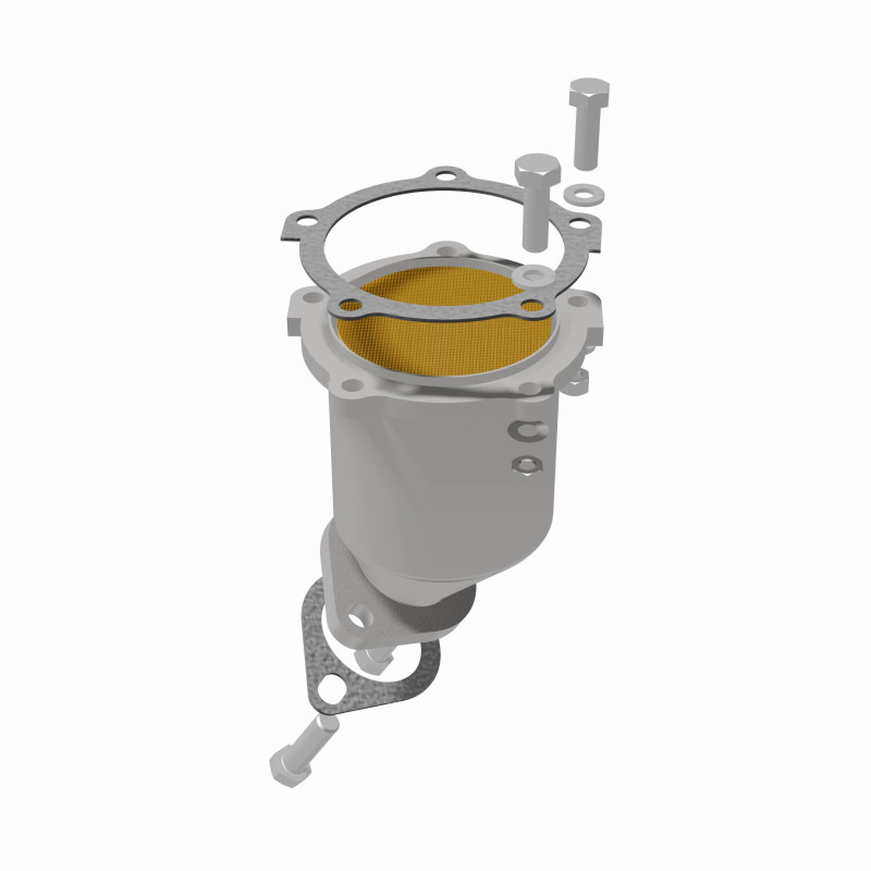 Hyundai Santa Fe Catalytic Converter - Front - Magnaflow - Direct Fit - `03-`06