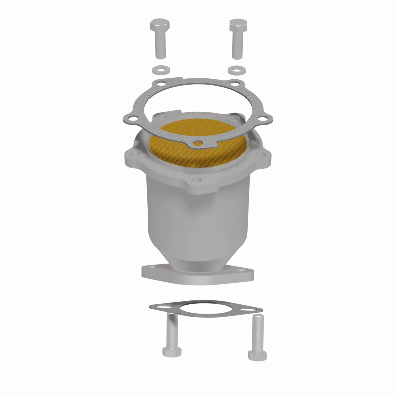 Hyundai Santa Fe Catalytic Converter - Front - Magnaflow - Direct Fit - `03-`06