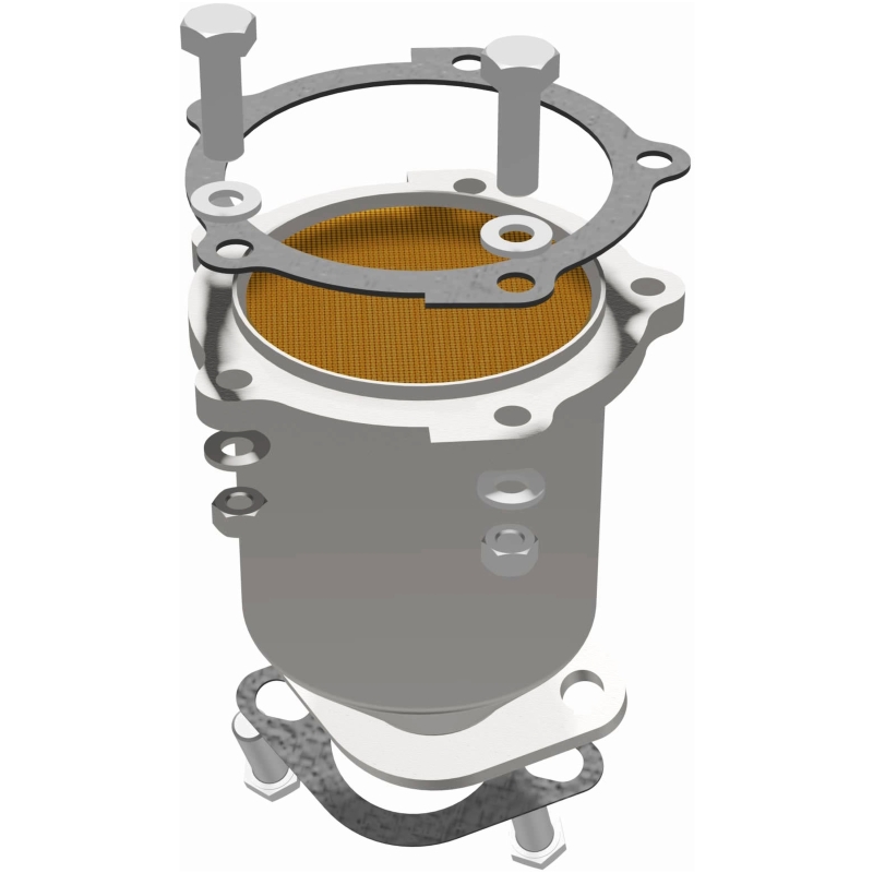 Hyundai Santa Fe Catalytic Converter - Front - Magnaflow - Direct Fit - `03-`06