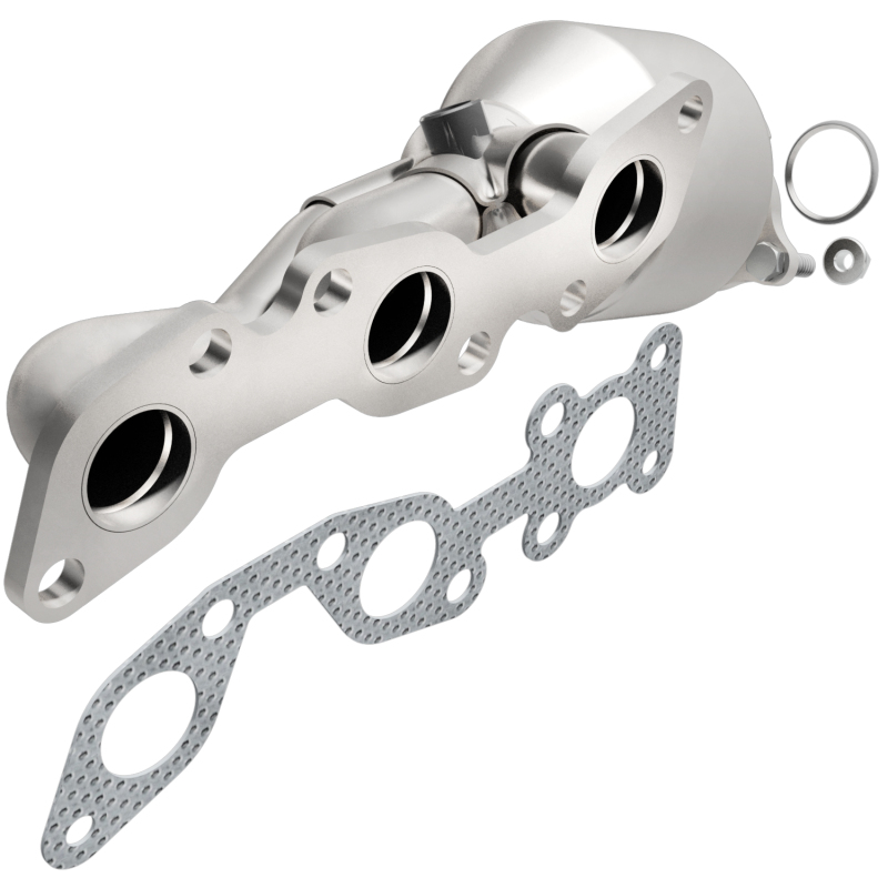 Nissan Xterra Catalytic Converter - Front Passenger Side - Magnaflow - HM Grade EPA-Compliant Direct-Fit Manifold - `02-`04 Nissan Xterra Catalytic Converter - Front Passenger Side - Magnaflow - HM Grade EPA-Compliant Direct-Fit Manifold - `02-`04