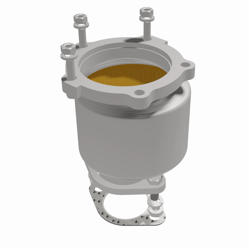 Kia Sedona Catalytic Converter - Rear - Magnaflow - Direct-Fit, OEM Grade - `02-`05