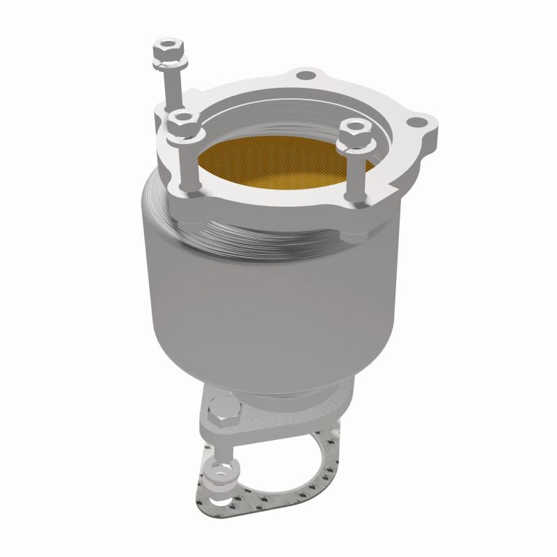 Kia Sedona Catalytic Converter - Rear - Magnaflow - Direct-Fit, OEM Grade - `02-`05