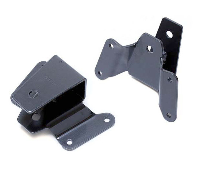 Ford F-150 Lowering Hangers - Rear - Maxtrac - 2in Rear - Powder Coated Grey - `97-`03 Ford F-150 Lowering Hangers - Rear - Maxtrac - 2in Rear - Powder Coated Grey - `97-`03
